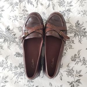 Clark's loafers